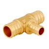 Uenede 8PCS LF Brass 3/4 to 1/2 to 3/4 Inch
