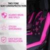 BBTO 43 Pcs Butterfly Car Seat Full Set Butterfly Car