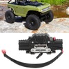 RC Dual Motor Winch 1/10 Aluminum Alloy Metal Automatic Simulated