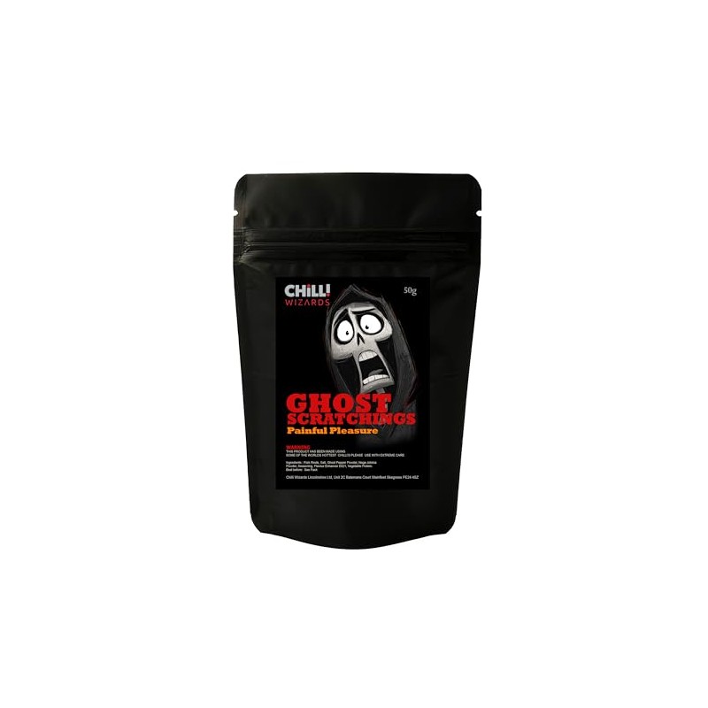 Ghost Chilli Pork Scratchings (Naga Jolokia) 50g