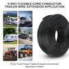 Qiping Round 5 Core Cable, 5 x 0.5mm² Trailer Cable