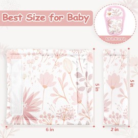 Juego de 3 almohadillas para orejas de asiento de coche para bebé, fundas de hombro suaves para bebé y bebé, fundas de cinturón de seguridad de doble cara para carriola, silla de paseo