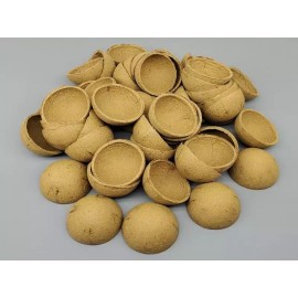 PyroBuild 25pc Fireworks 1-1/2" Paper Ball Shells Craft Hemispheres