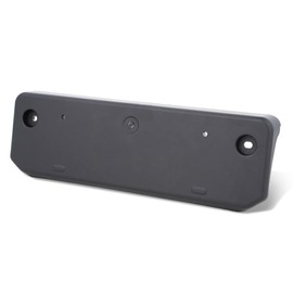 Auto Dynasty [Chrome Trim Model] Factory Style Front License Plate Mounting Bracket Compatible with Toyota 4Runner Limited/Nightshade 2014-2024, Matte Black