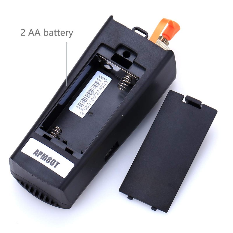 FTTH Handheld Optical Power Meter High Precision APM80T Miniature Fiber