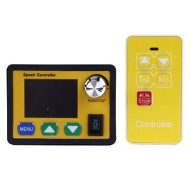 DC Motor Speed Regulator CW CCW LCD Display Button Knob Adjustment DC Motor Governor 6‑55V DC