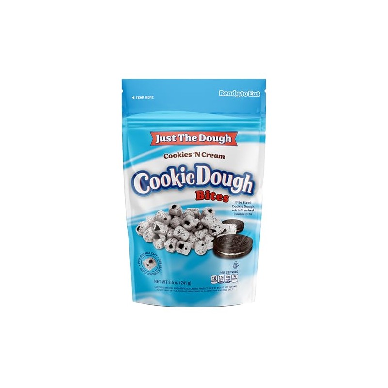Cookies and Cream Cookie Dough Bites 8.5oz Bag