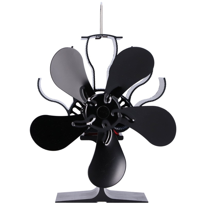 Stove Fan Single Head 5 Blade Wood Burning Fireplace Fan