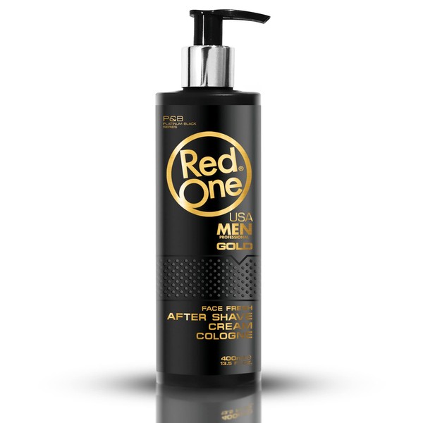 Red One Gold loción en crema para después de afeitado