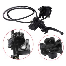 Hoypeyfiy Fits for Chinese ATV Quad TaoTao Buyang Coolsport Kazuma 50 90 110 125 CC Rear Brake Assembly Master Cylinder Caliper