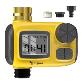 TRJZWA  TRJZWA Programmable Water Timer for Outdoor Garden Hose Sprinkler Timer