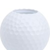 Mini Desktop Golf Ball Pen Holder with 3 Golf Cue