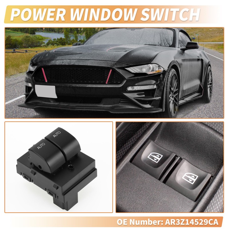 A ABSOPRO Front Side Power Window Switch Window Control Switch