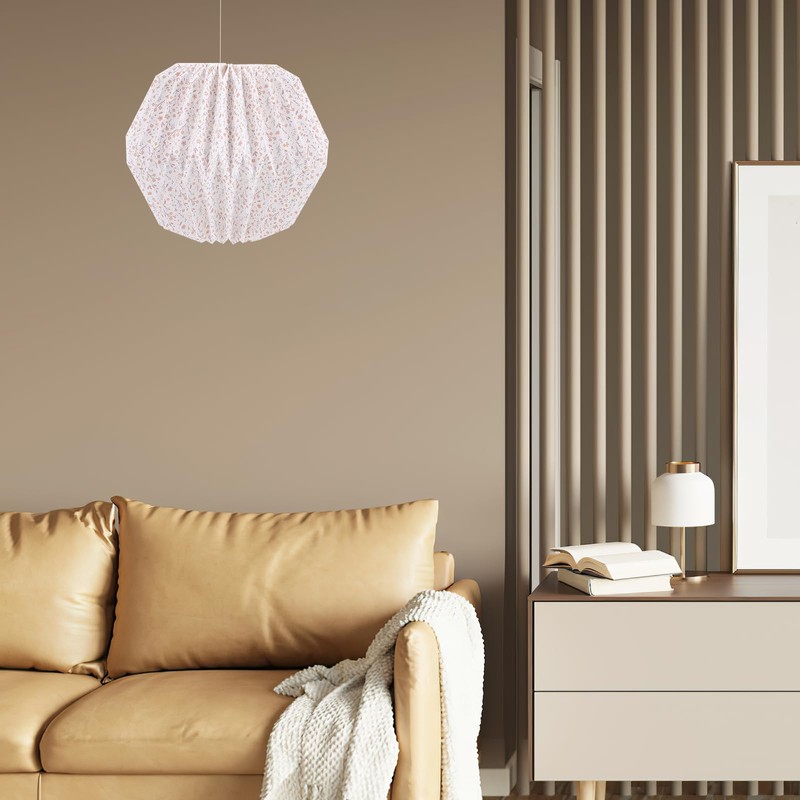 CAXUSD Small Folding Lampshade Socket Ceiling Light Shade Decorative Lampshade