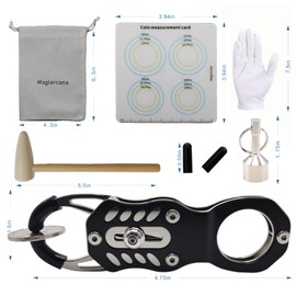 Magiarcana Gold and Silver Coin Ping Testing Parts kit, Coin Ping pinger Tester