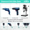 LEKOMESH Diamond Core Drill Bits Tile Hole Saw Cutter 10pcs