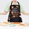 ENSIANTH Squirrel Apron Squirrel Cooking Kitchen Apron With Pockets Squirrel