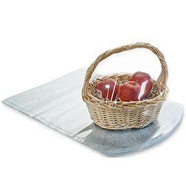 Pack Of 100, 16 X 22" Dome Solid Clear 100 Gauge Pvc Shrink Basket Bags For Baskets 7" - 9"