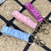 QIXUEI Elastic Wrist Strap Key Chain Car Keychain Wristlet Bracelet