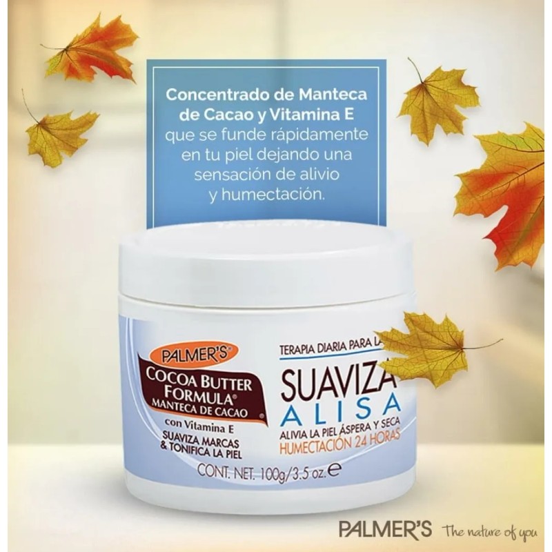 Crema Manteca De Cacao Palmers® Cocoa Butter Suaviza Alisa