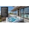 Hot Tub Rules - Black & White/Blue & White Sign