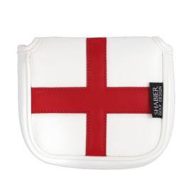 SHABIER United Kingdom Golf Mallet Head Cover Golf Wood Club Headcover (St George's Cross)