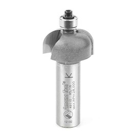 Amana Tool - 49110 Carbide Tipped Cove 5/16 Radius x 1" Dia x 9/16 x 1/2 Shank