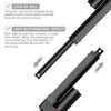 Justech 12V Heavy-Duty Linear Actuator 660LBS/3000N-6inch/150mm Silent IP65 Electric Actuator