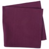 DII Solid Napkin Set Collection, 20x20, Eggplant, 6 Piece