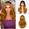 Emistar Wavy Headband Wig Loose Body Wave Glueless Synthetic Hair