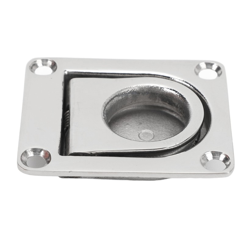 Hatch Pull Handle Stainless Steel 67mm X 56mm Flush Lifting