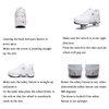 Pairobin Roller Skate Shoes - Sneakers Roller Shoes 2-in-1 Suitable