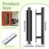 30 Pack Adhesive Cabinet Handles, Self-Stick Peel and Stick Cabinet