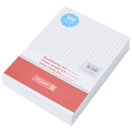 Brunnen Index Card, White A6