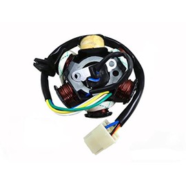 6 Coil Magneto Stator Alternator for GY6 50cc 110cc 150cc Chinese Scooter ATV Moped Dirt Bike Go Kart Jonway Taotao Roketa Sunl JCL