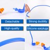 4 Ear Plugs for Comfortable, Pressure-Free, Noise Reducing Hearing Protection