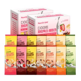 Nutri D Day Diet Party Mix Shake 7-piece set, 350g, 2 pieces / 뉴트리디데이 다이어트 파티믹스 쉐이크 7종 세트, 350g, 2개