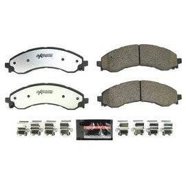 Power Stop Front Z36-2404 Carbon-Fiber Ceramic Brake Pads Z36 Truck and Tow For Chevy Express 2500, Chevy Express 3500, Chevy Express 4, GMC Savana 2500, GMC Savana 3500, GMC Savana [Model Specific]