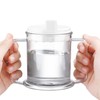 PENINSULA LOVE Double Handle Adult Sippy Cup Transparent Plastic Mug