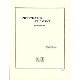 Improvisation et Caprice - Saxophone Seul