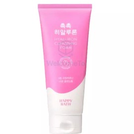Happybath 해피바스 촉촉 히알루론 클렌징폼 200g 세안후 당김 없는 폼 Happy Bath Hyaluron Moisturizing Cleansing Foam 200g Non-Tightening After Wash