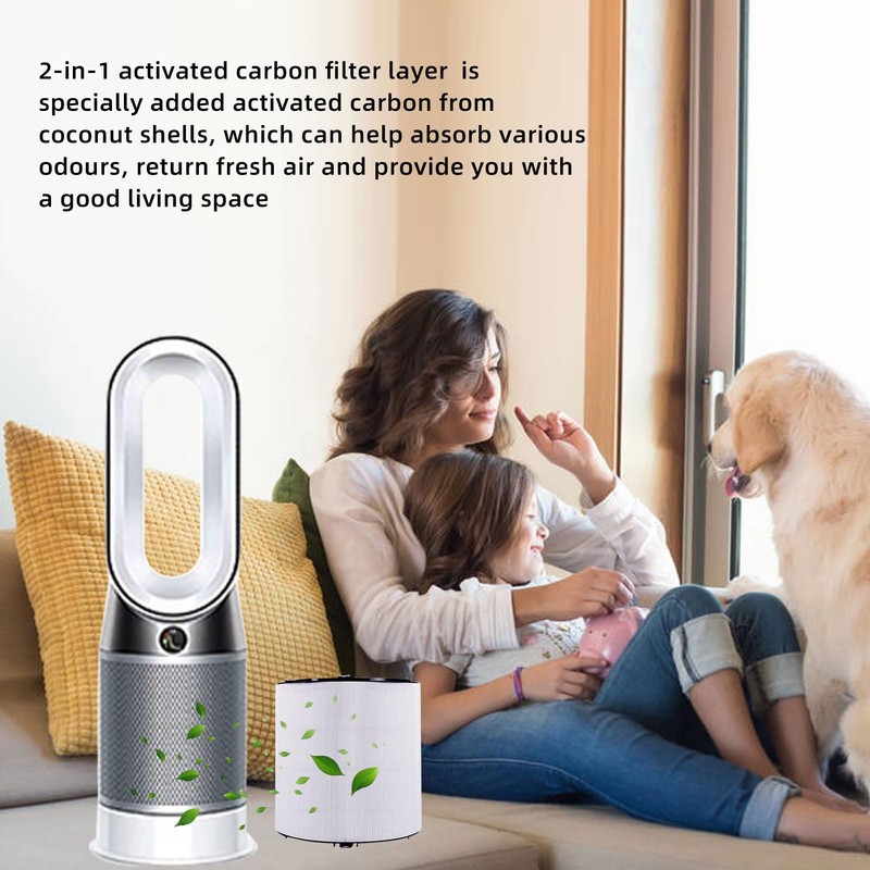 PH04 2 in 1 Replacement Filter Compatible with Dyson HP09