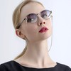 Glasses Chain Stainless Steel Sunglasses Chain with 12 Non-Slip Glasses