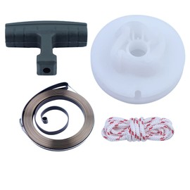 Gubeter Recoil Starter Pulley Recoil Spring Kit for Husqvarna 362 365 371 372 385 390 Chainsaw Part 503859601 503787201 503543901