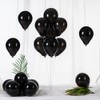Black Balloons 5 inch,Latex Balloons,Pack of 100