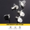 Shelf Pins Pegs 5mm, 40pcs Shelf Support Holders Pegs L