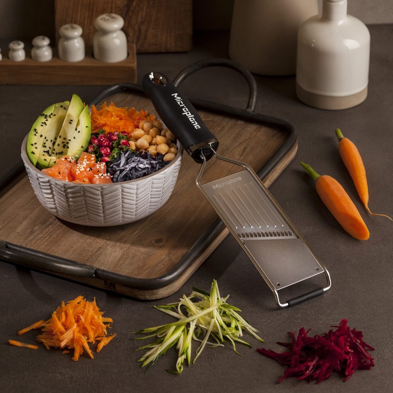 Microplane Julienne Food Slicer for Potato, Apple, Carrot, Zucchini and