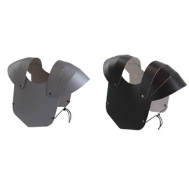 BestSaller Chest Armour for Children, Sturdy Box, Ready Assembled, Colour: Black and Silver