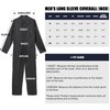 Toumett Coveralls for Men Long Sleeve Cotton Blend Work Jumpsuit