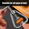 1 Piece Stainless Steel Nut Cracker, Stainless Steel Nut Cracker